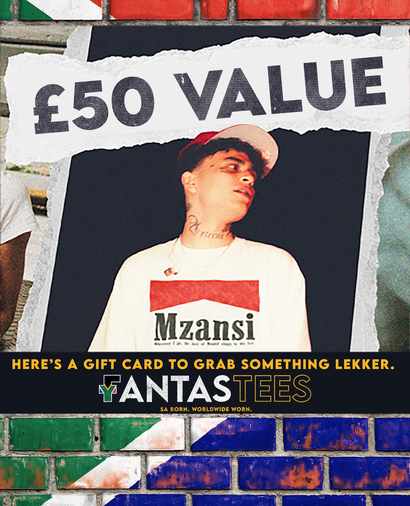 £50 FANTASTEES GIFT CARD