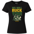 We Will Ruck You | Ladies Premium Crewneck T-Shirt