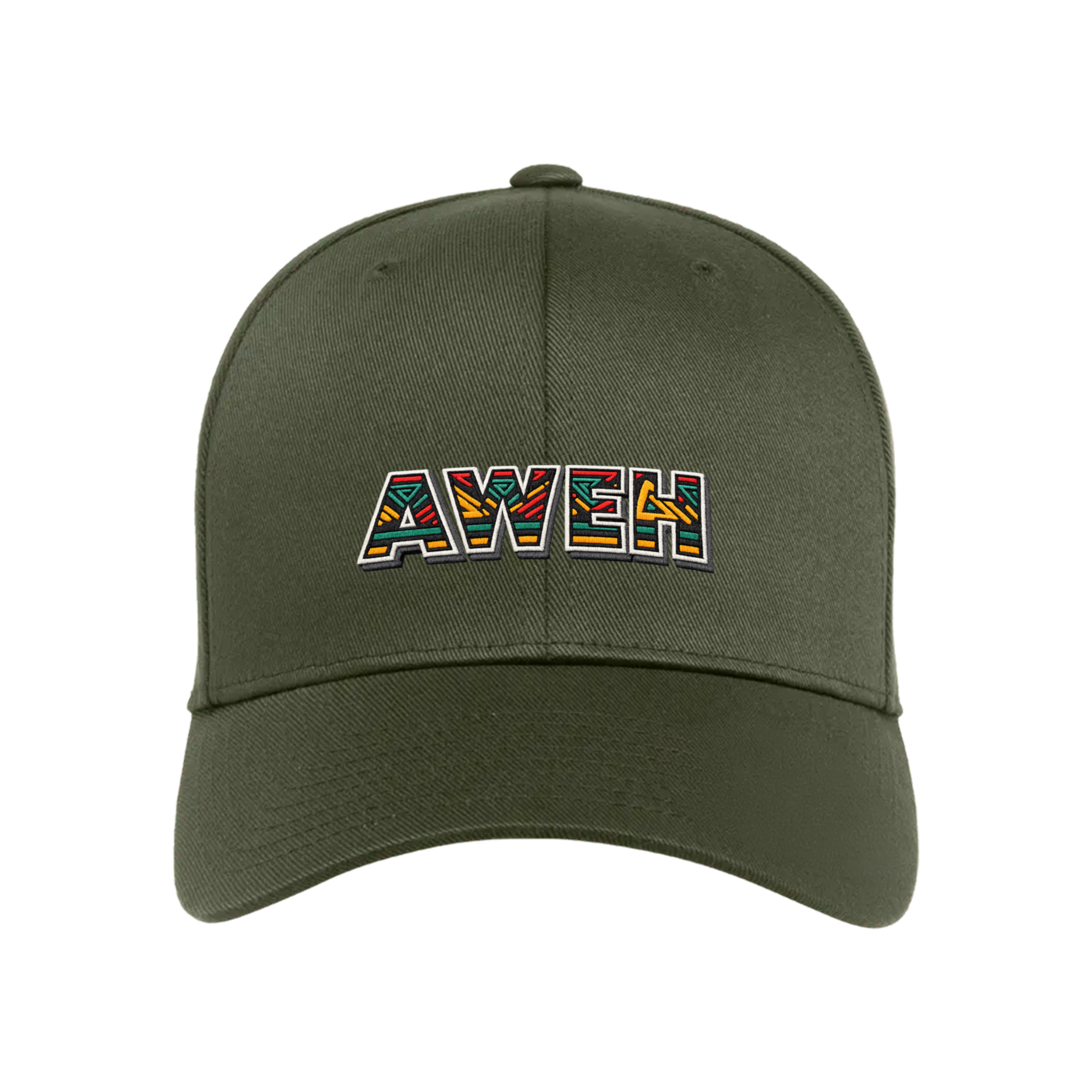 Embroidered AWEH - Jon The Don Fitted Baseball Cap