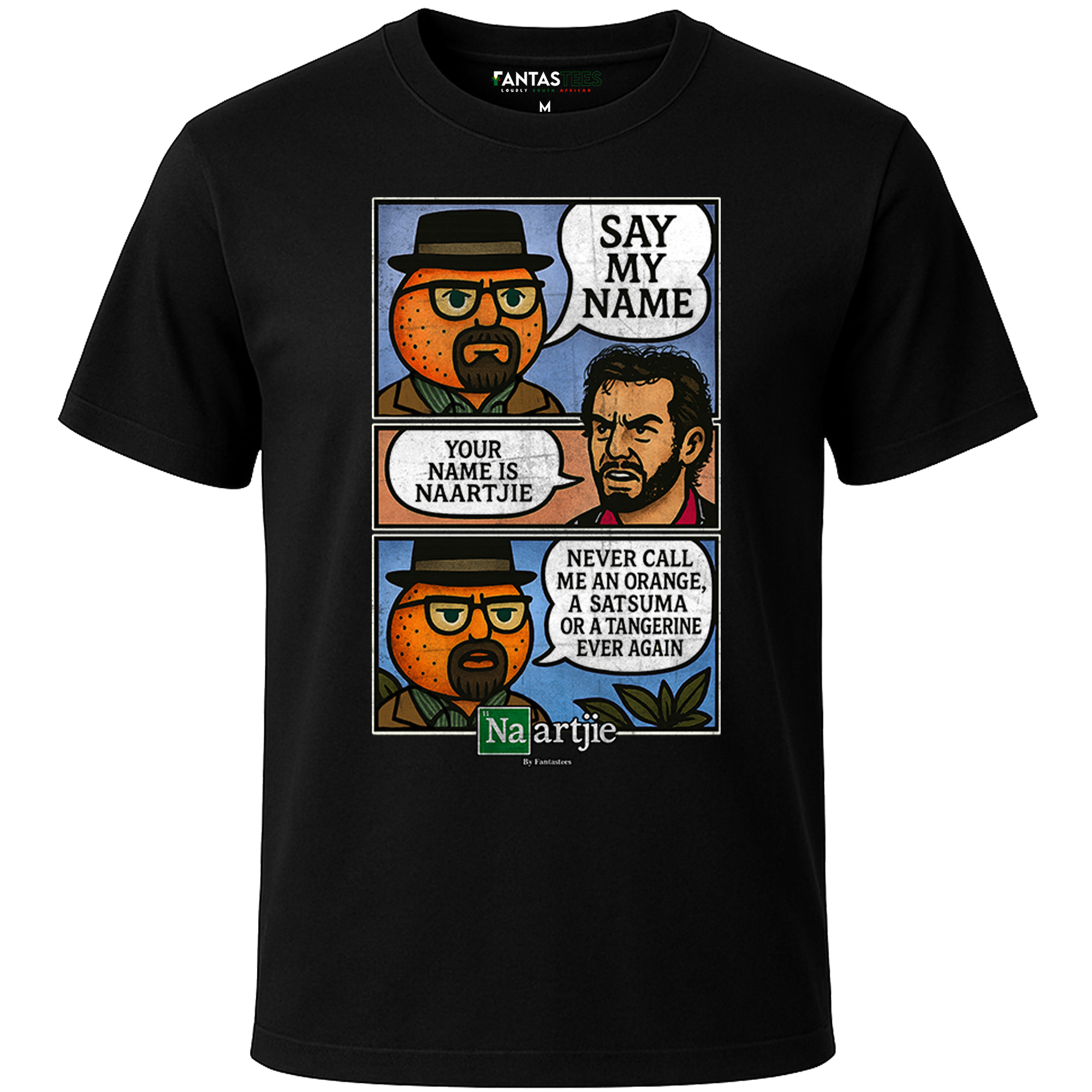 Breaking Naartjie | Mens Premium Crewneck T-Shirt