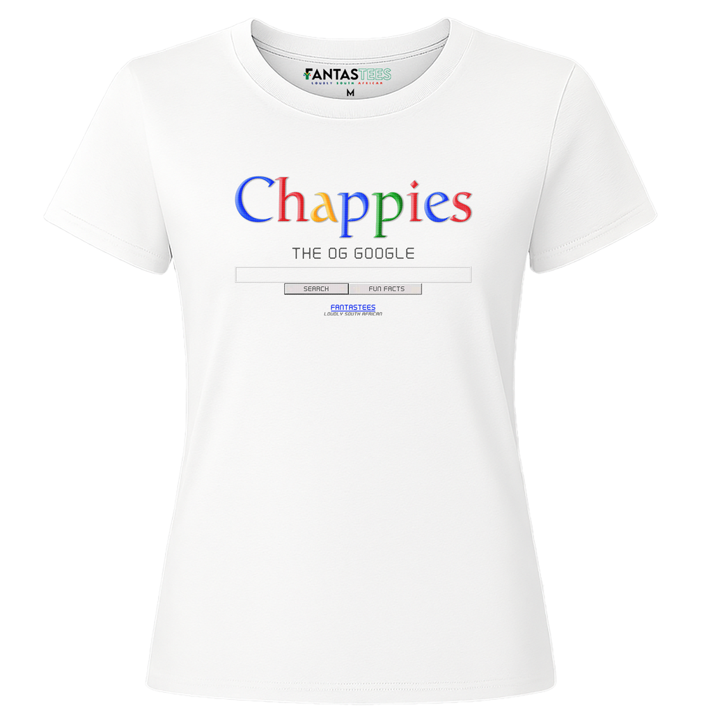 Chappies Search Engine | Ladies Premium Crewneck T-Shirt