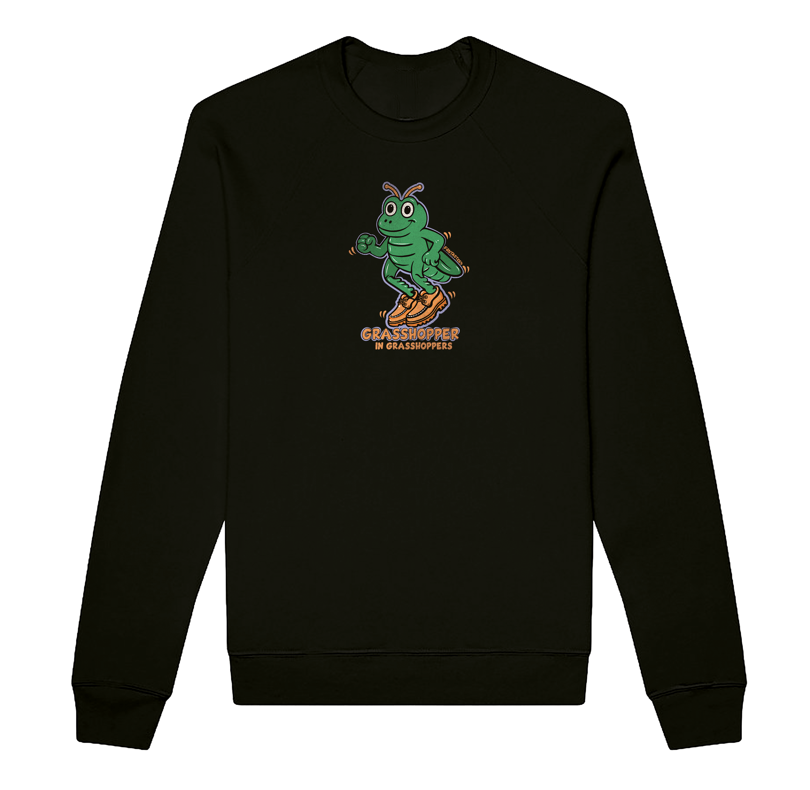 Grasshopper Wearing Grasshoppers | Unisex Sponge Fleece Crewneck Sweatshirt