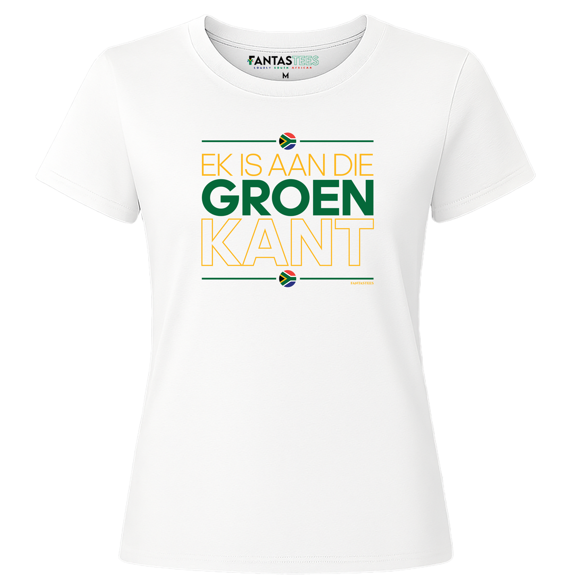 Groen Kant | Ladies Premium Crewneck T-Shirt