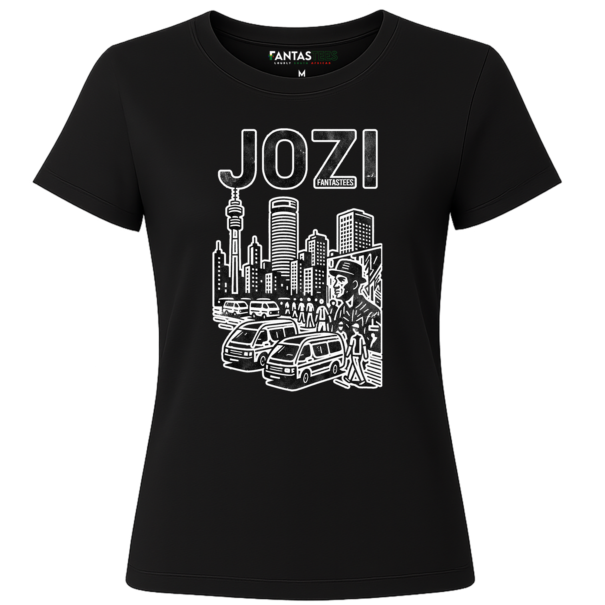 Jozi Illustration | Ladies Premium Crewneck T-Shirt