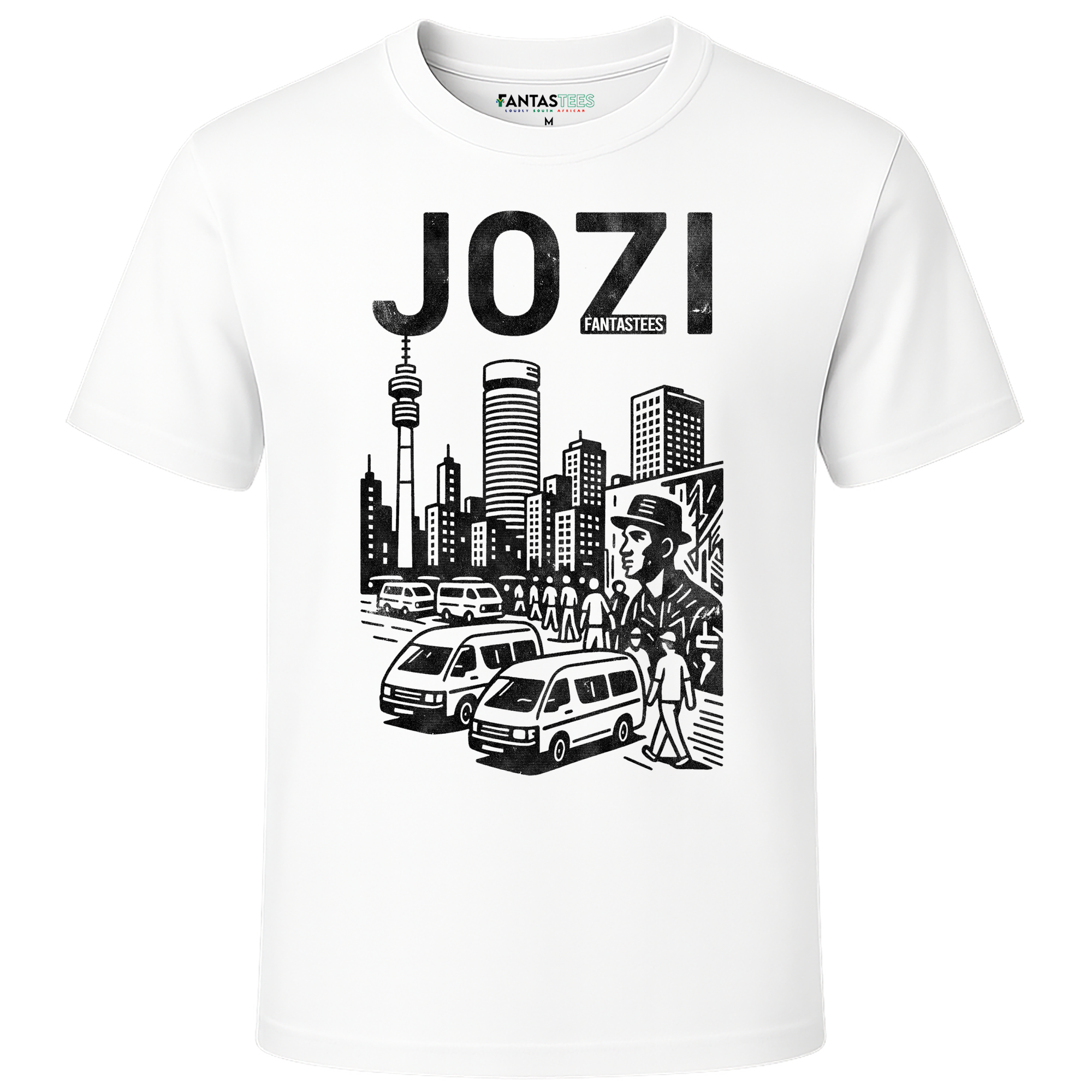 Jozi Illustration | Mens Premium Crewneck T-Shirt