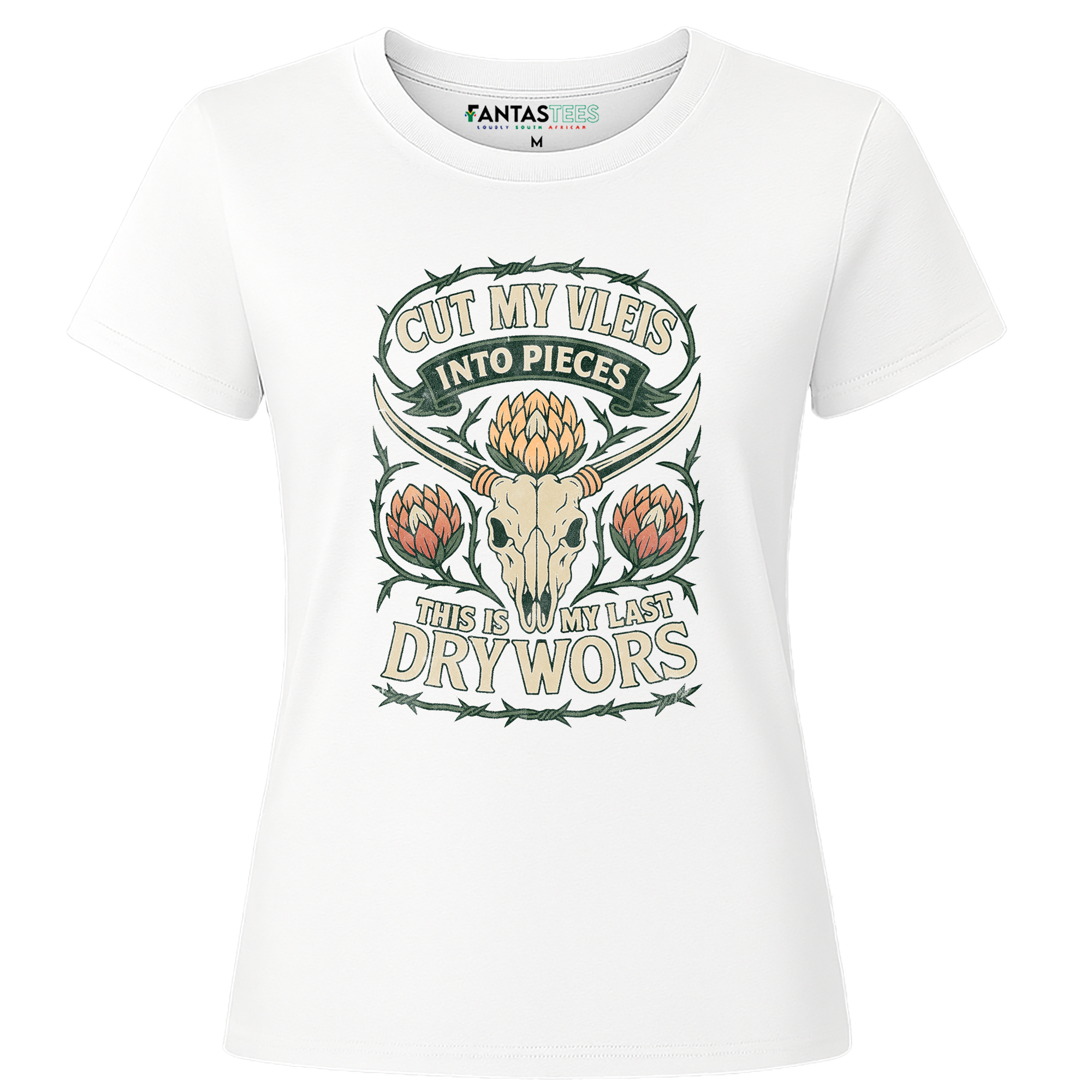 My Last Drywors | Ladies Premium Crewneck T-Shirt