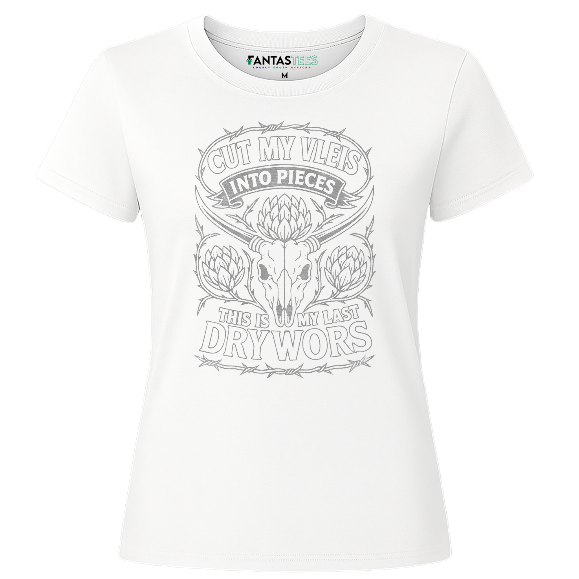 My Last Drywors One Colour | Ladies Premium Crewneck T-Shirt