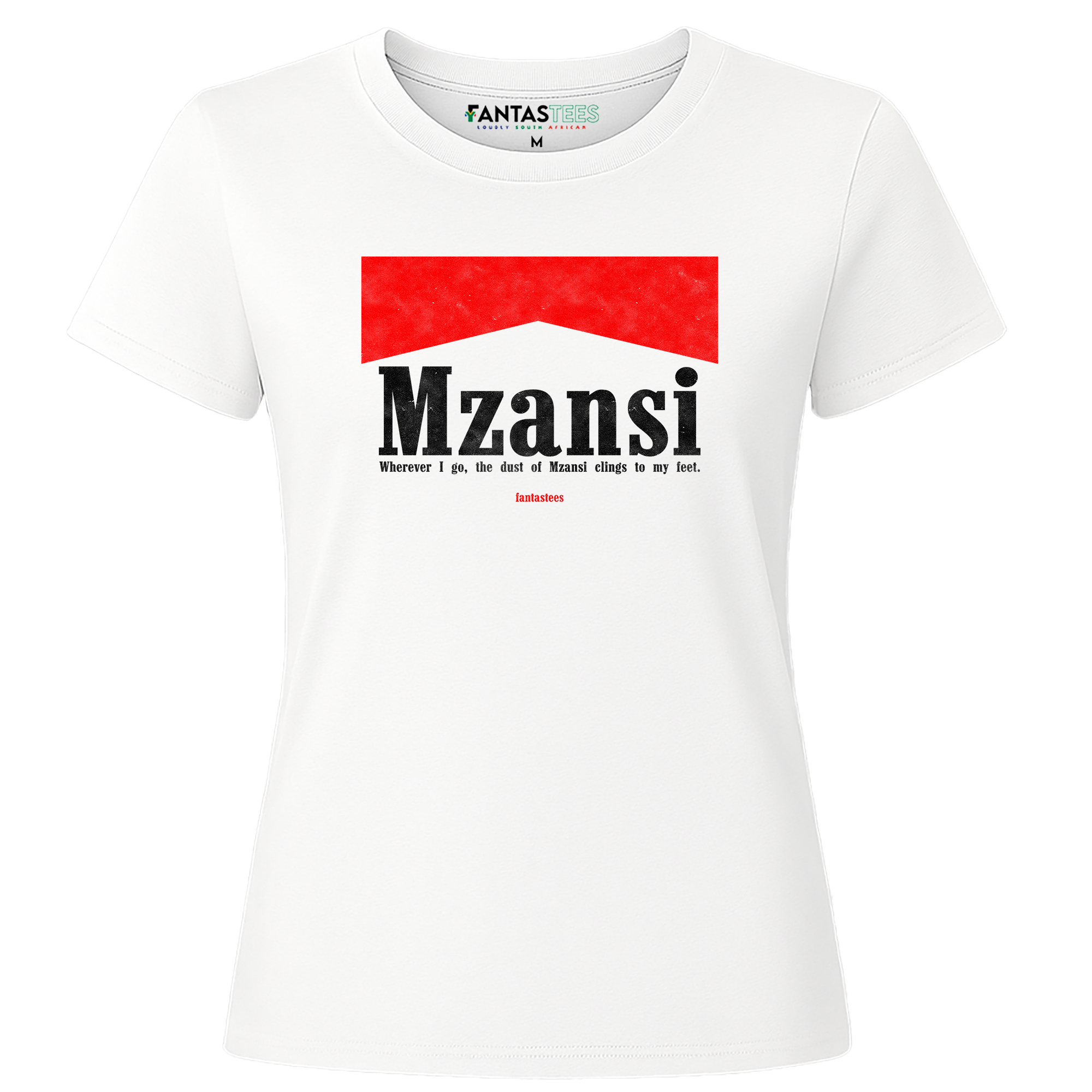 Mzansi | Ladies Premium Crewneck T-Shirt