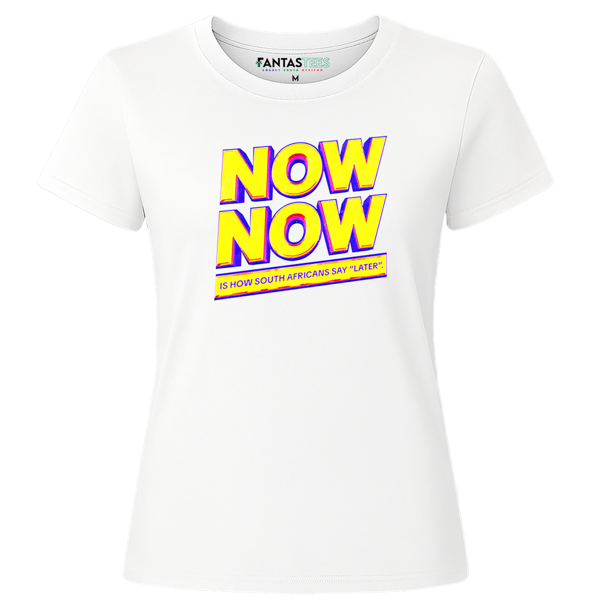 Now Now | Ladies Premium Crewneck T-Shirt