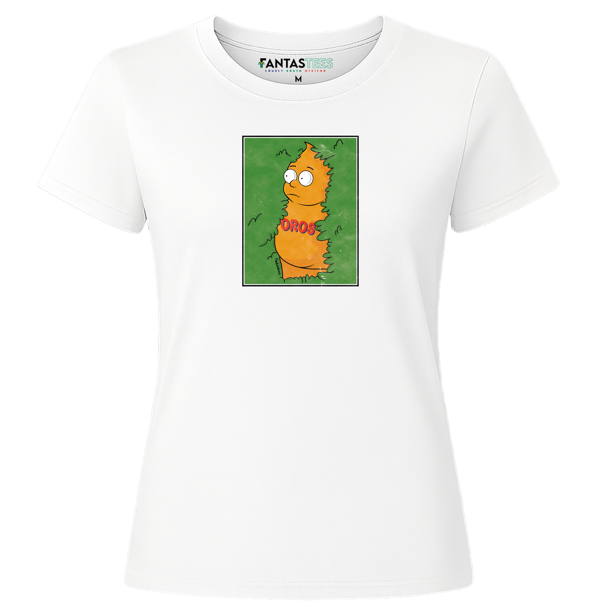 Oros Simpson Boxed In | Ladies Premium Crewneck T-Shirt