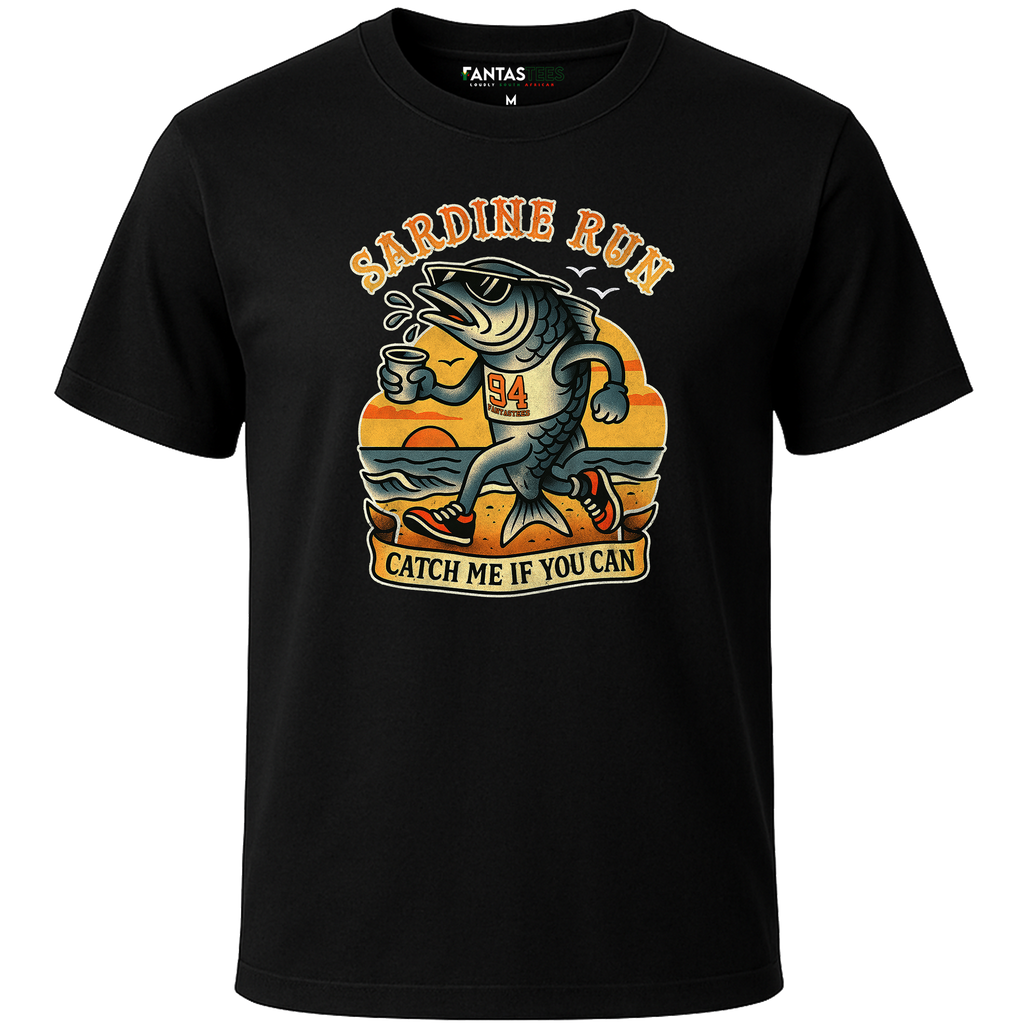 Sardine Run | Mens Premium Crewneck T-Shirt