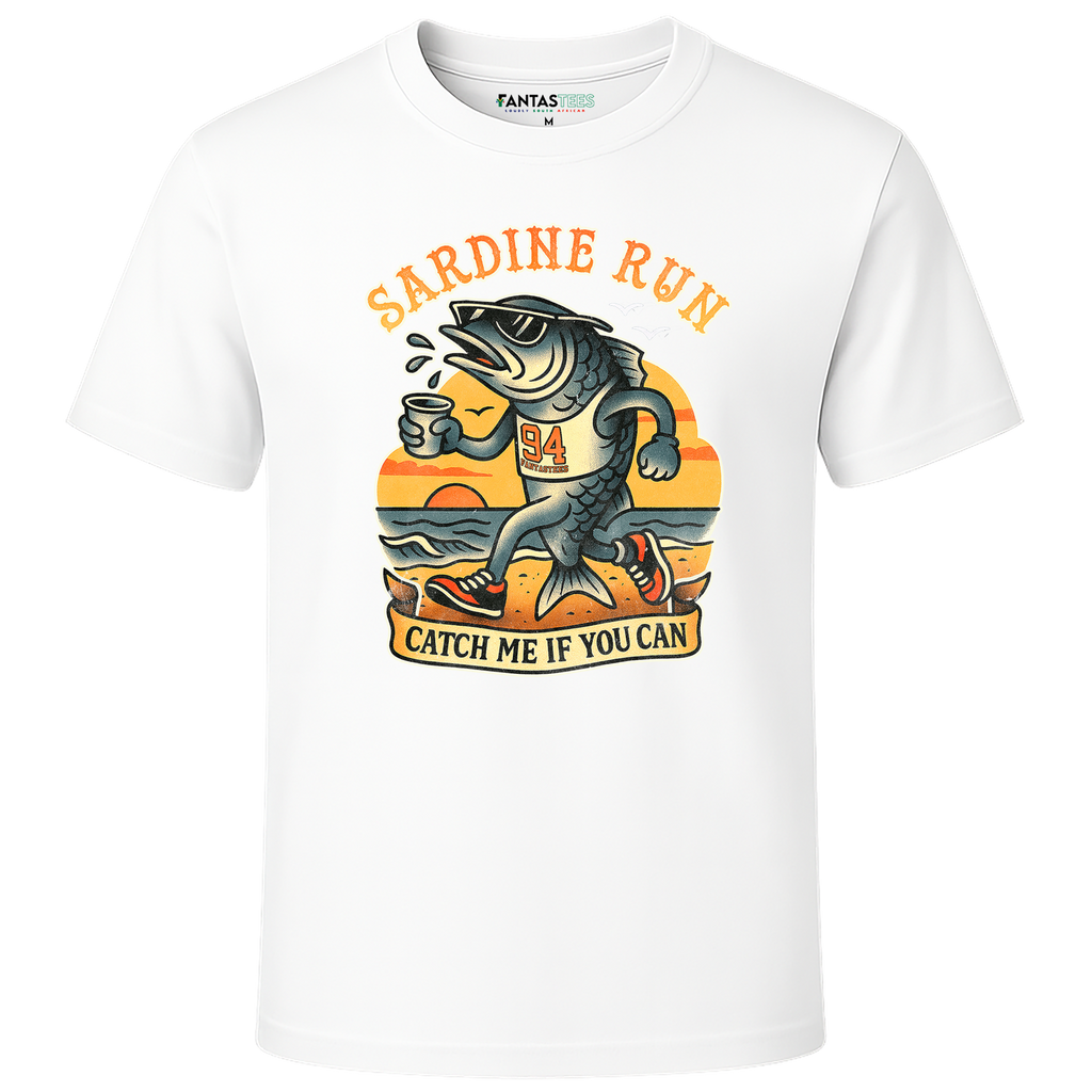 Sardine Run | Mens Premium Crewneck T-Shirt