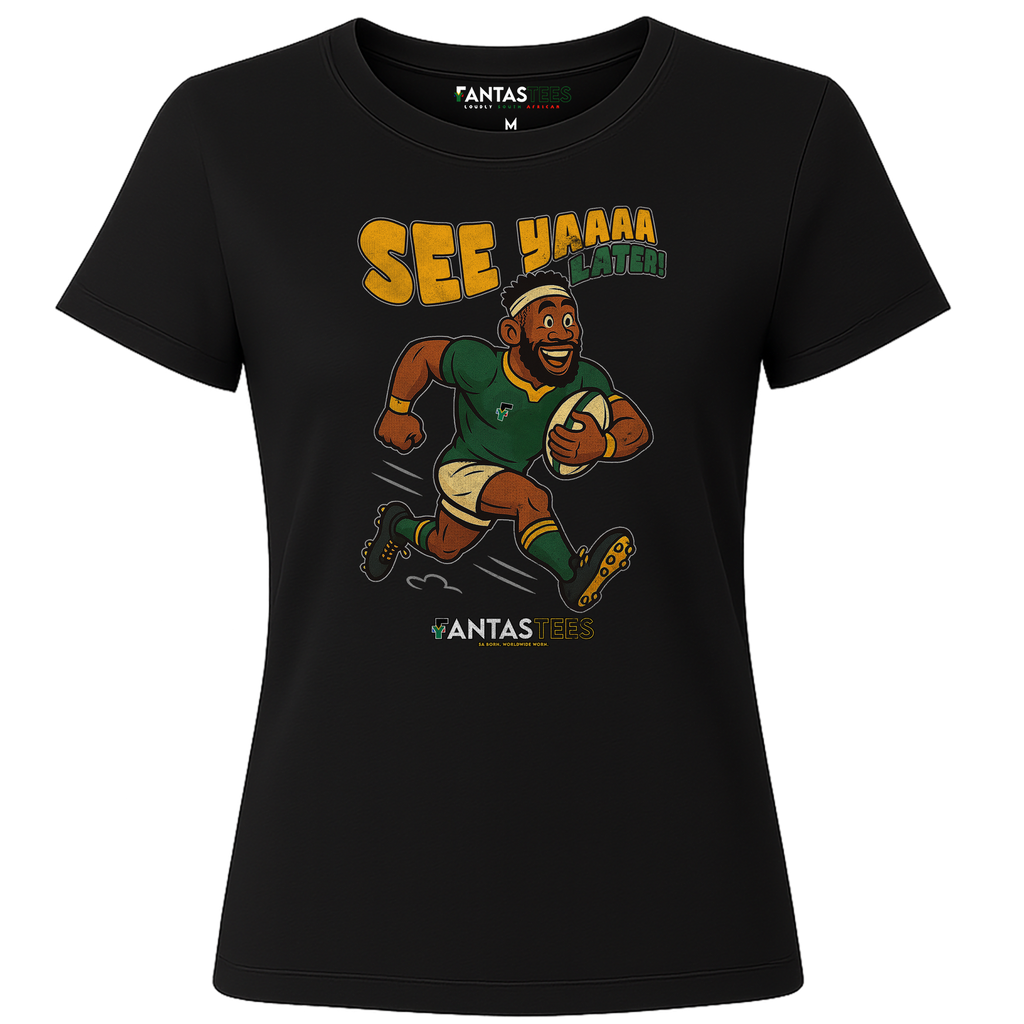 See Yaaaa Later | Ladies Premium Crewneck T-Shirt