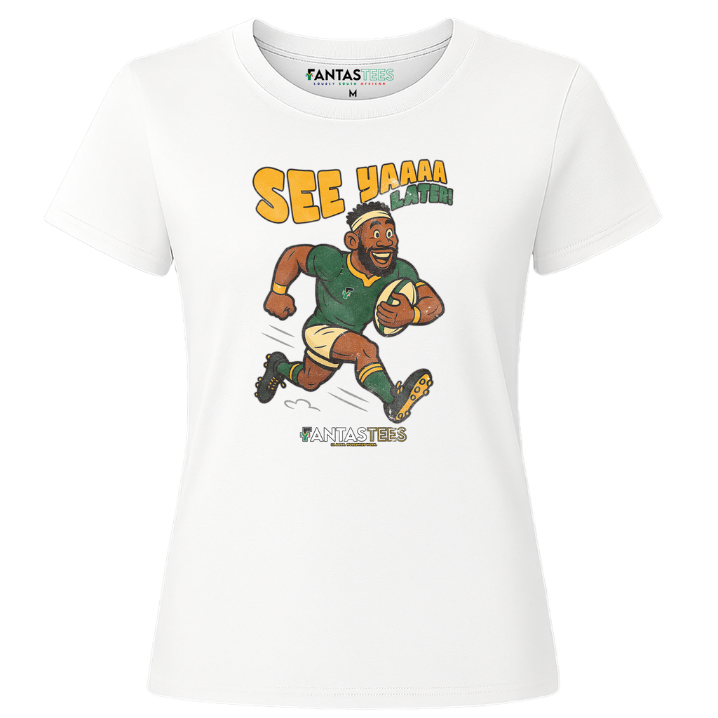 See Yaaaa Later | Ladies Premium Crewneck T-Shirt