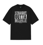 Straight Outta Bellville  Oversized Drop-Shoulder Crewneck T-Shirt