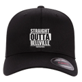 Embroidered Straight Outta Bellville Jon The Don Fitted Cap