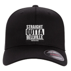 Embroidered Straight Outta Bellville Jon The Don Fitted Cap
