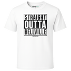 Straight Outta Bellville Tee | Mens Premium Crewneck T-Shirt