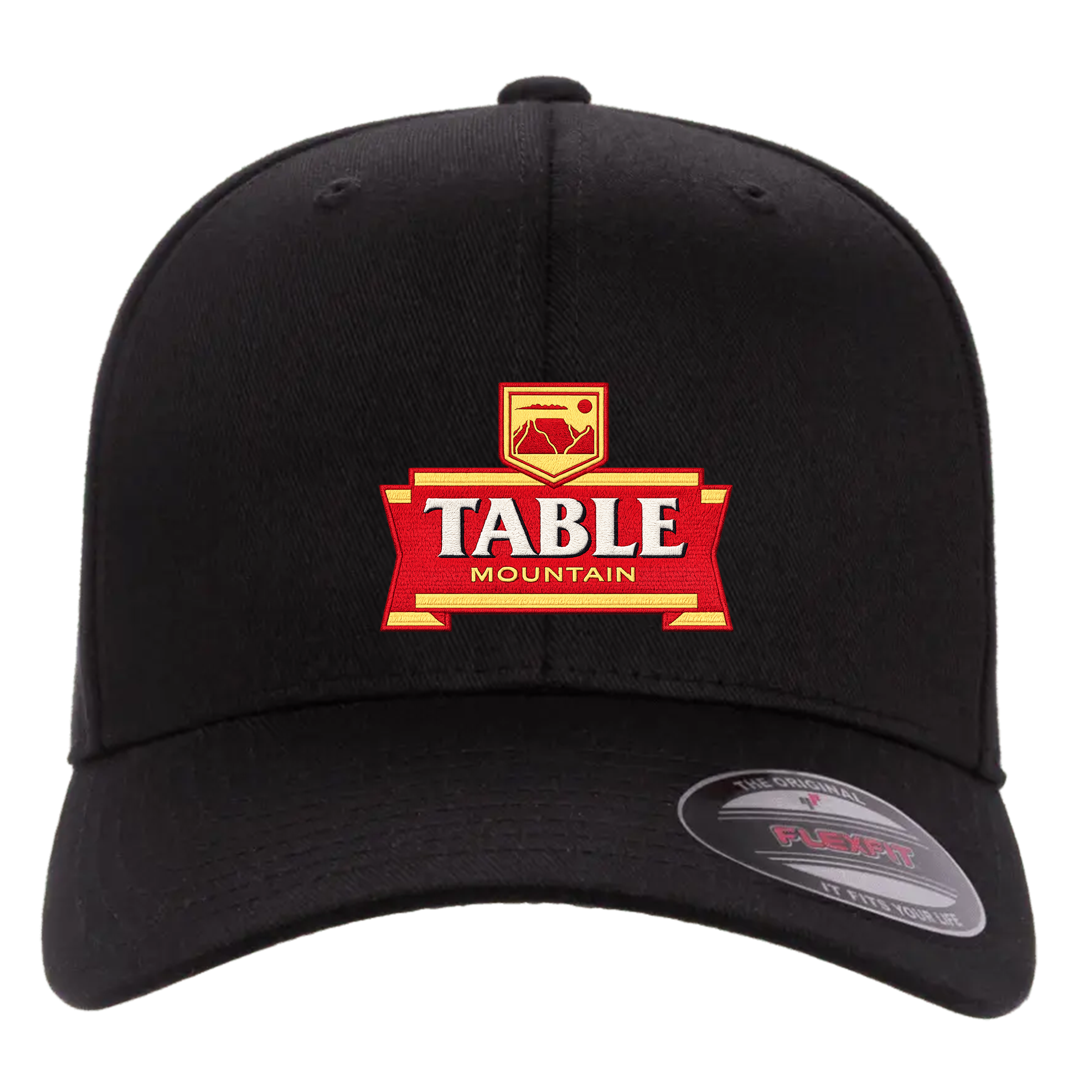 Embroidered Table Mountain Jon The Don Fitted Cap