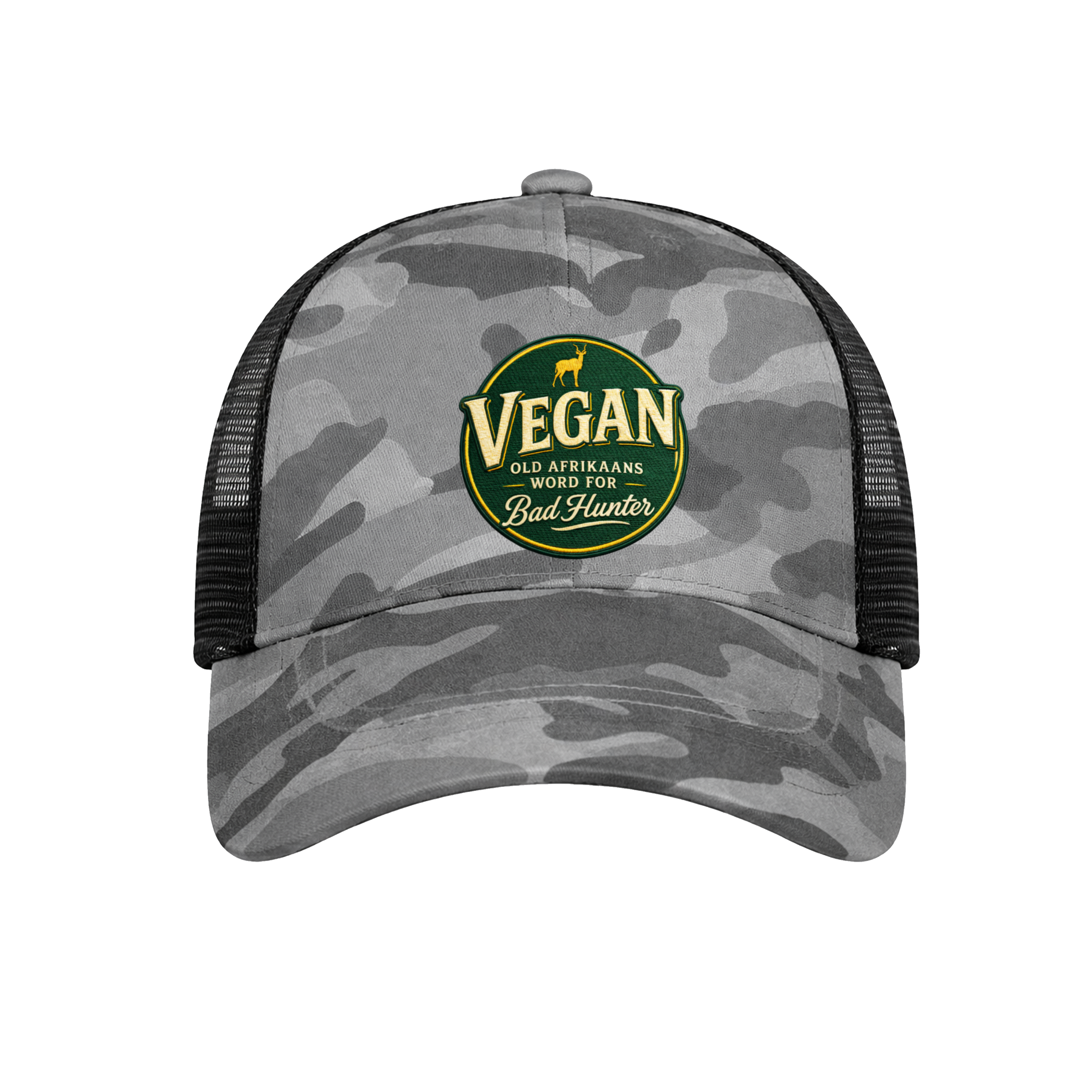 Embroidered Vegan - Wazza Trucker Cap