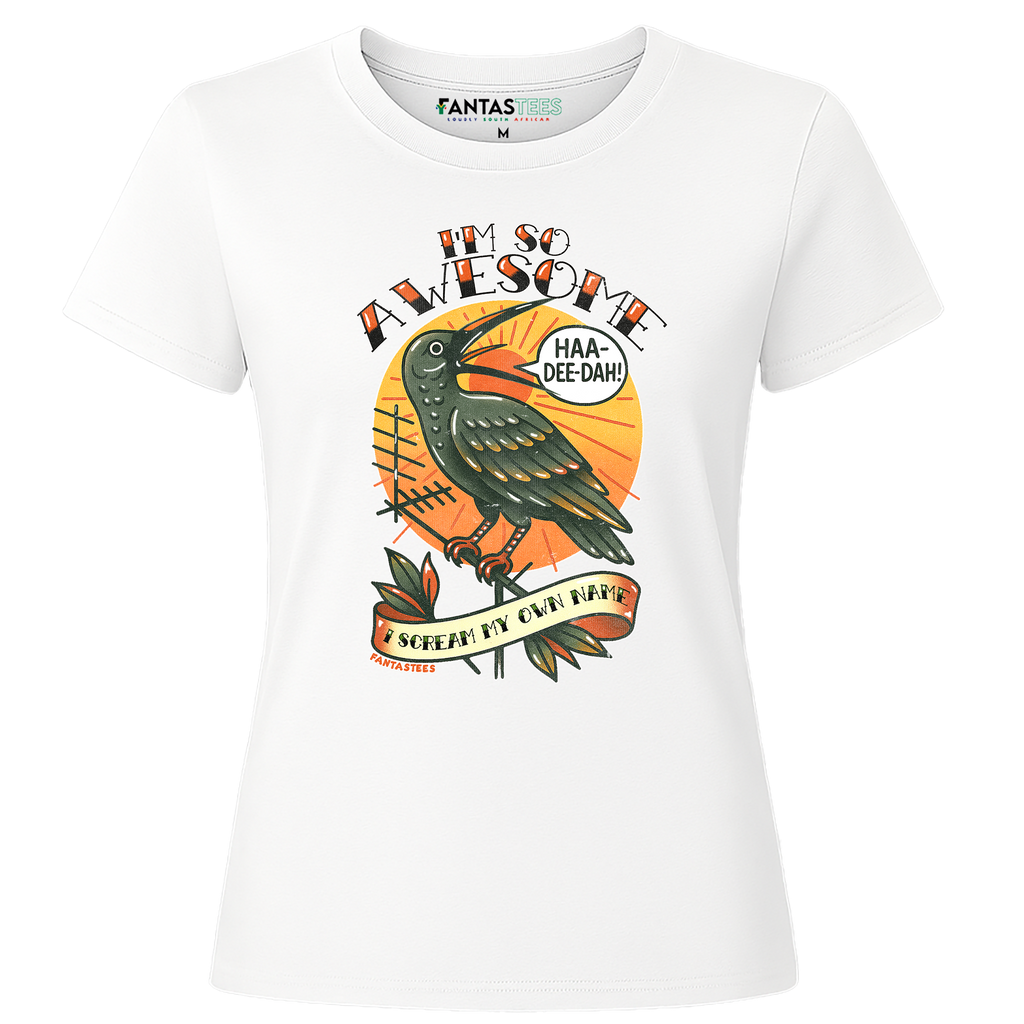 Haa-Dee-Dah! | Ladies Premium Crewneck T-Shirt