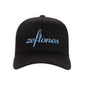 Embroidered Zeftones Blue thread Fitted Baseball Cap