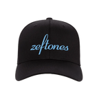 Embroidered Zeftones Blue thread Fitted Baseball Cap