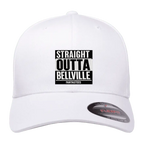Embroidered Straight Outta Bellville Jon The Don Fitted Cap